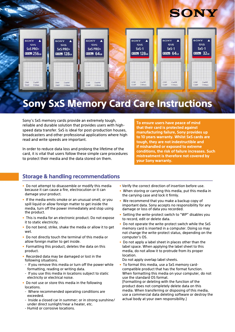 Página 1 del manual Manual de usuario Sony SBP-128E