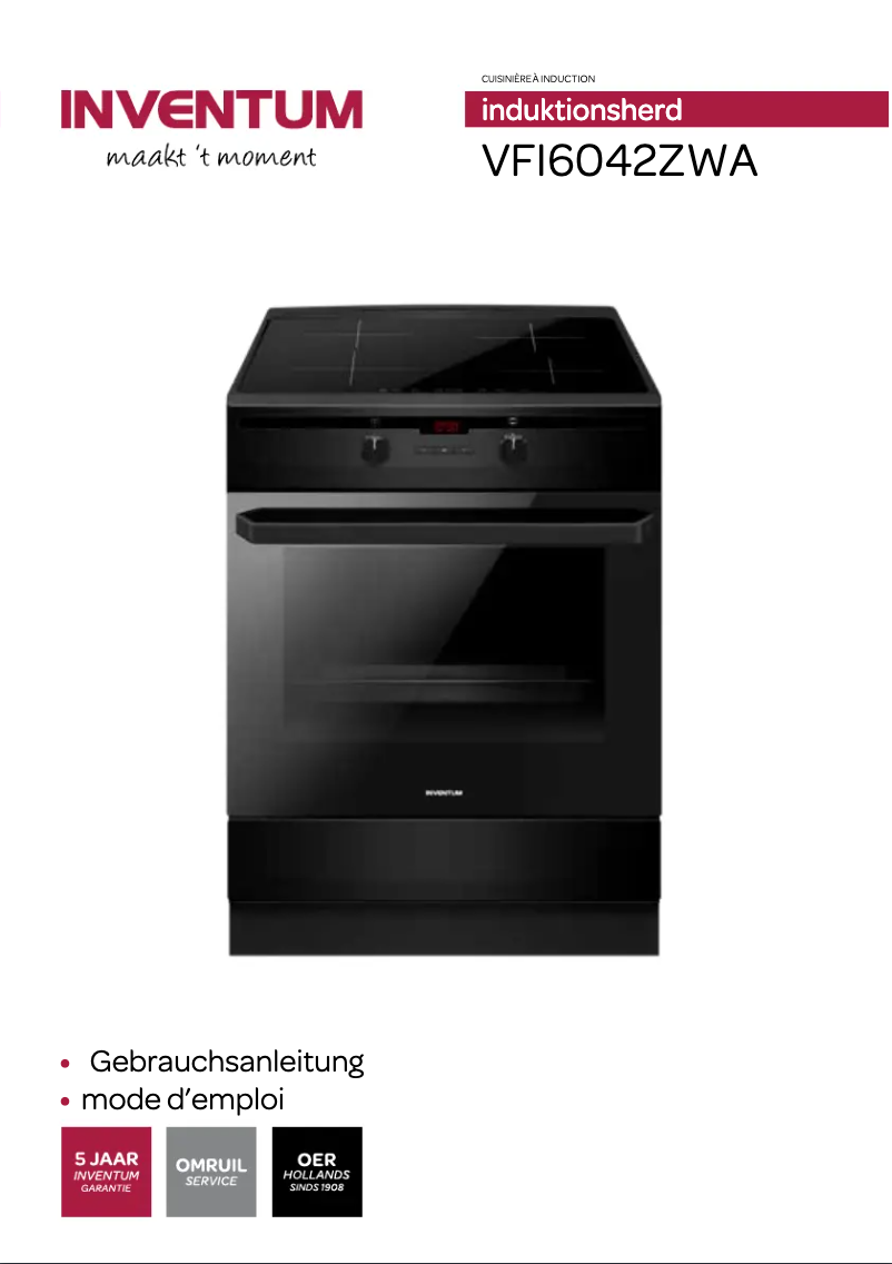 Imagen de la primera página del manual del dispositivo VFI6042ZWA