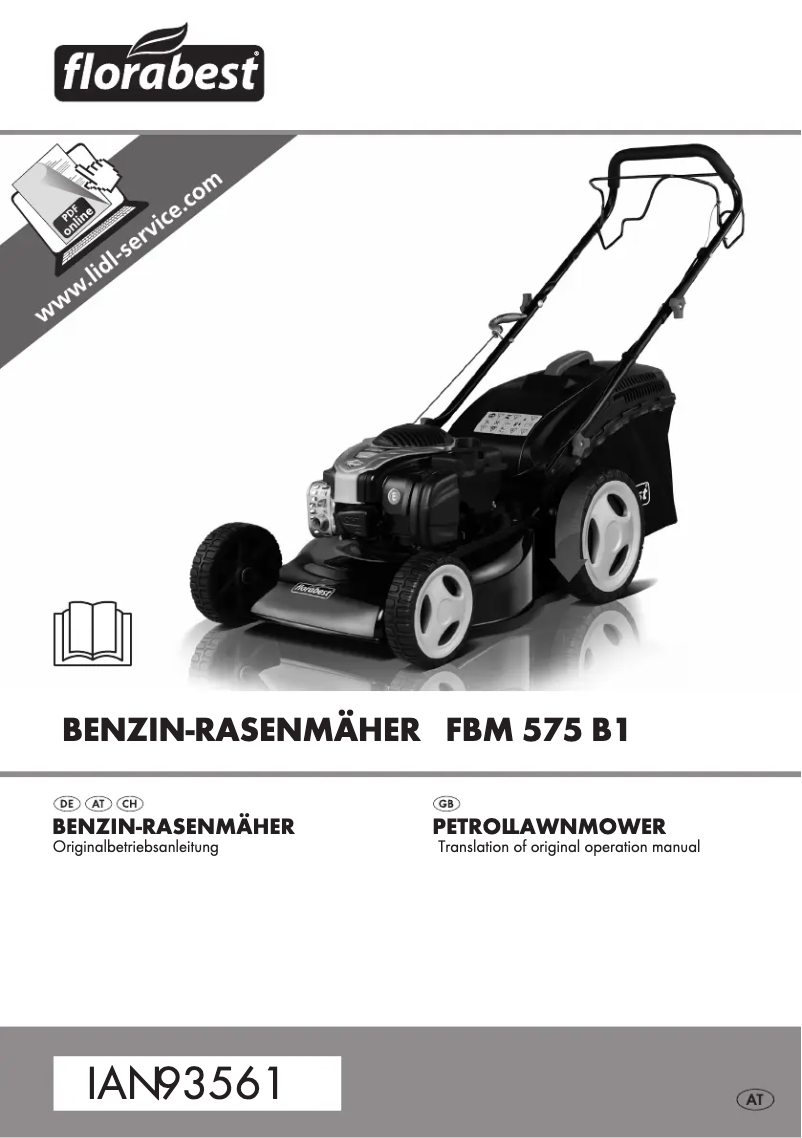 Página 1 del manual Manual de usuario Florabest FBM 575 B1