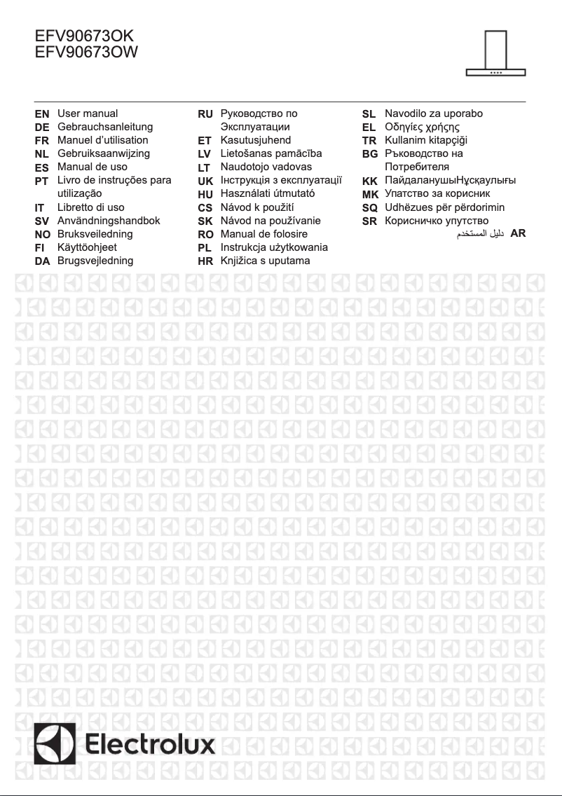 Página 1 del manual Manual de usuario Electrolux EFV90673OK