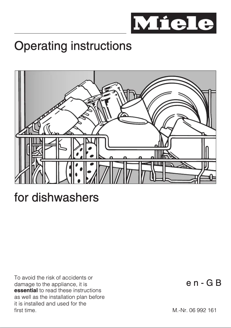 Página 1 del manual Manual de usuario Miele G 1552 SC