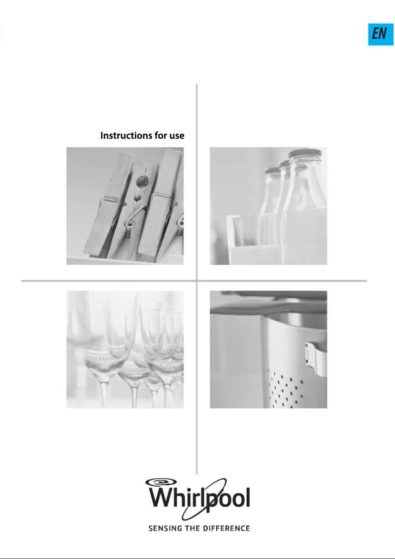 Página 1 del manual Guía de instalación Whirlpool AMW 834 IXL