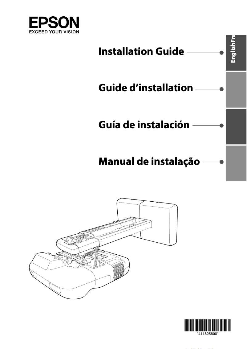 Imagen de la primera página del manual del dispositivo EB-460i