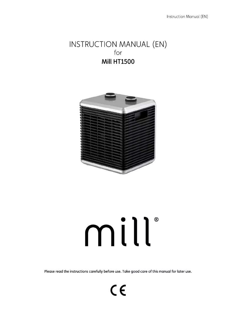 Imagen de la primera página del manual del dispositivo HT1500