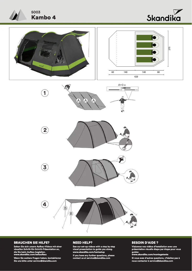 Imagen de la primera página del manual del dispositivo Kambo 4