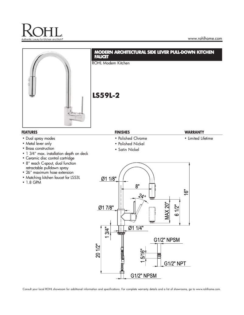 Imagen de la primera página del manual del dispositivo LS59L-2
