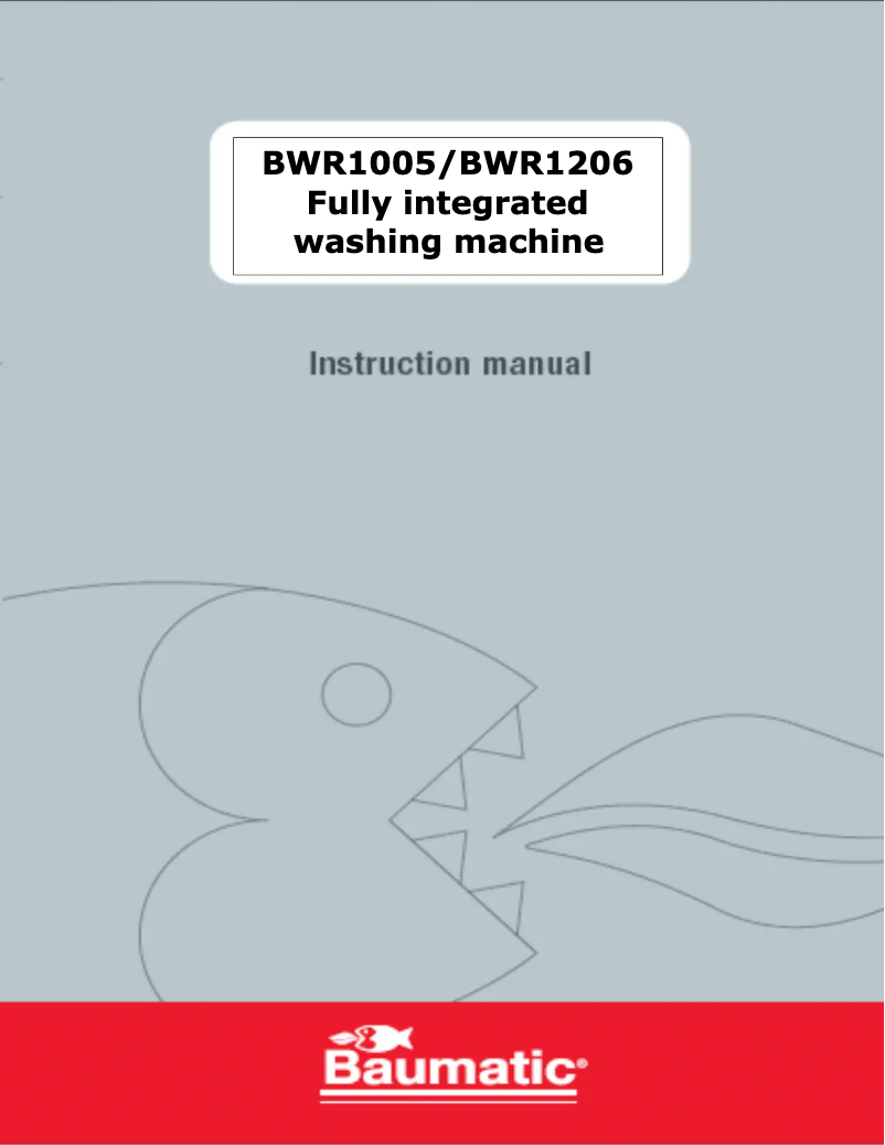 Página 1 del manual Manual de usuario Baumatic BWR1206