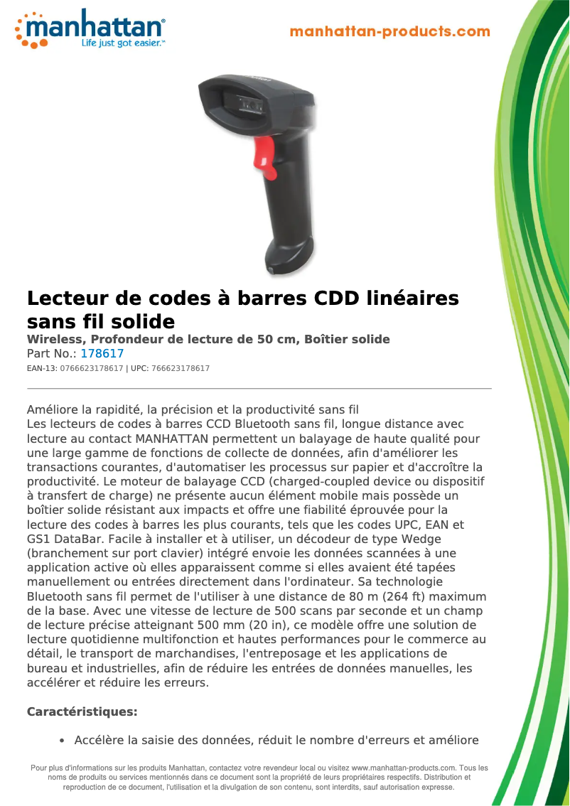 Página nº 1 - Ficha técnica Manhattan 178617