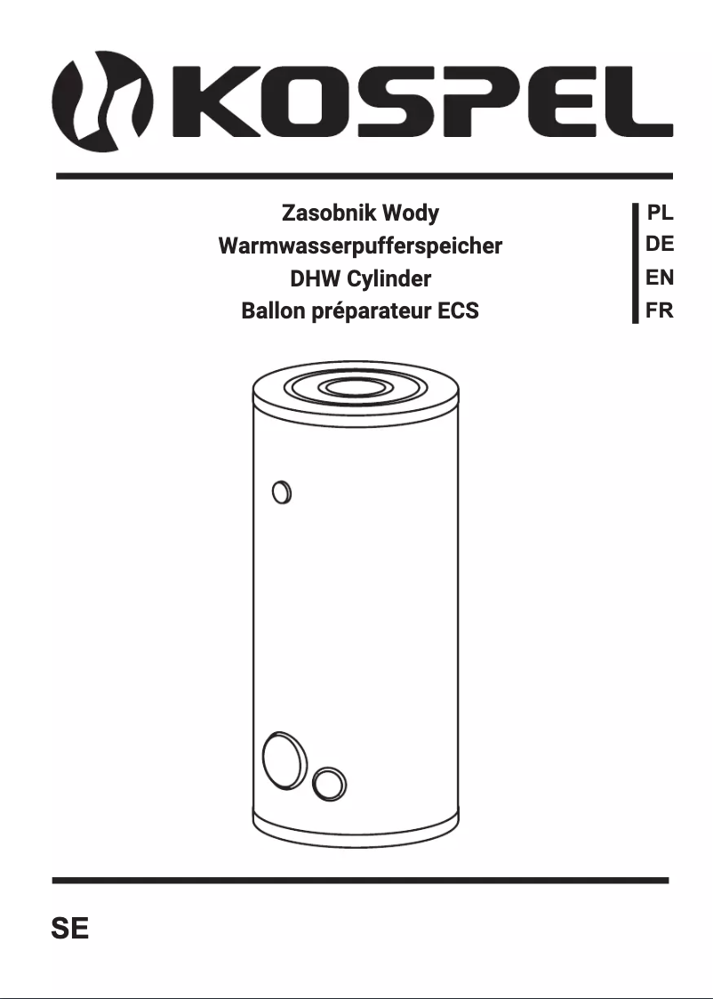 Página 1 del manual Manual de usuario Kospel SE-200