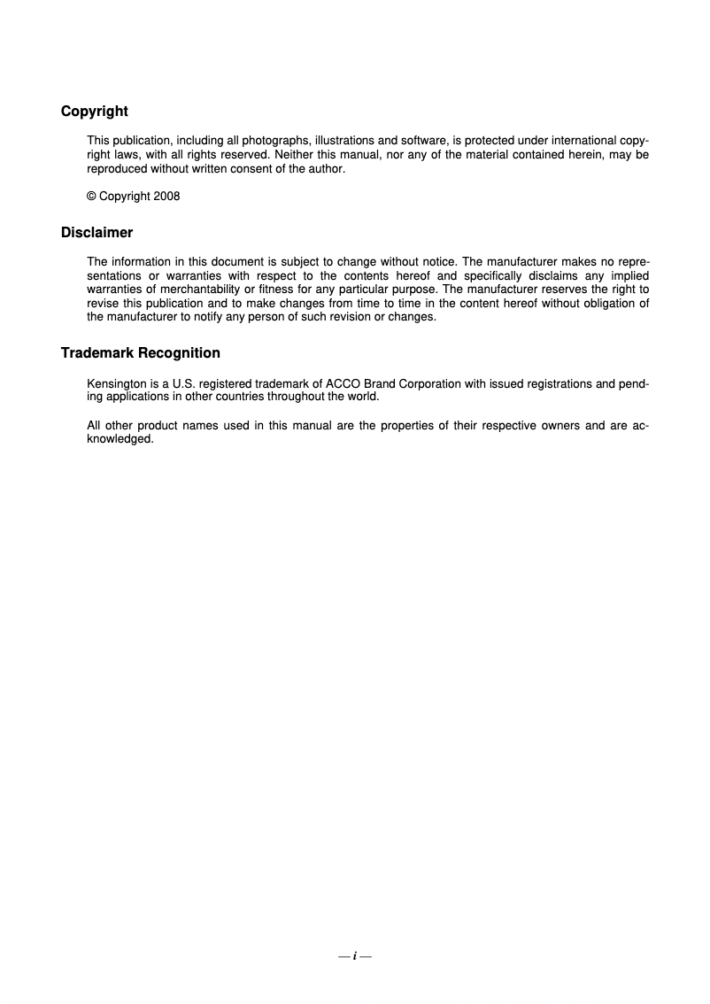 Página 1 del manual Manual de usuario Vivitek D5500
