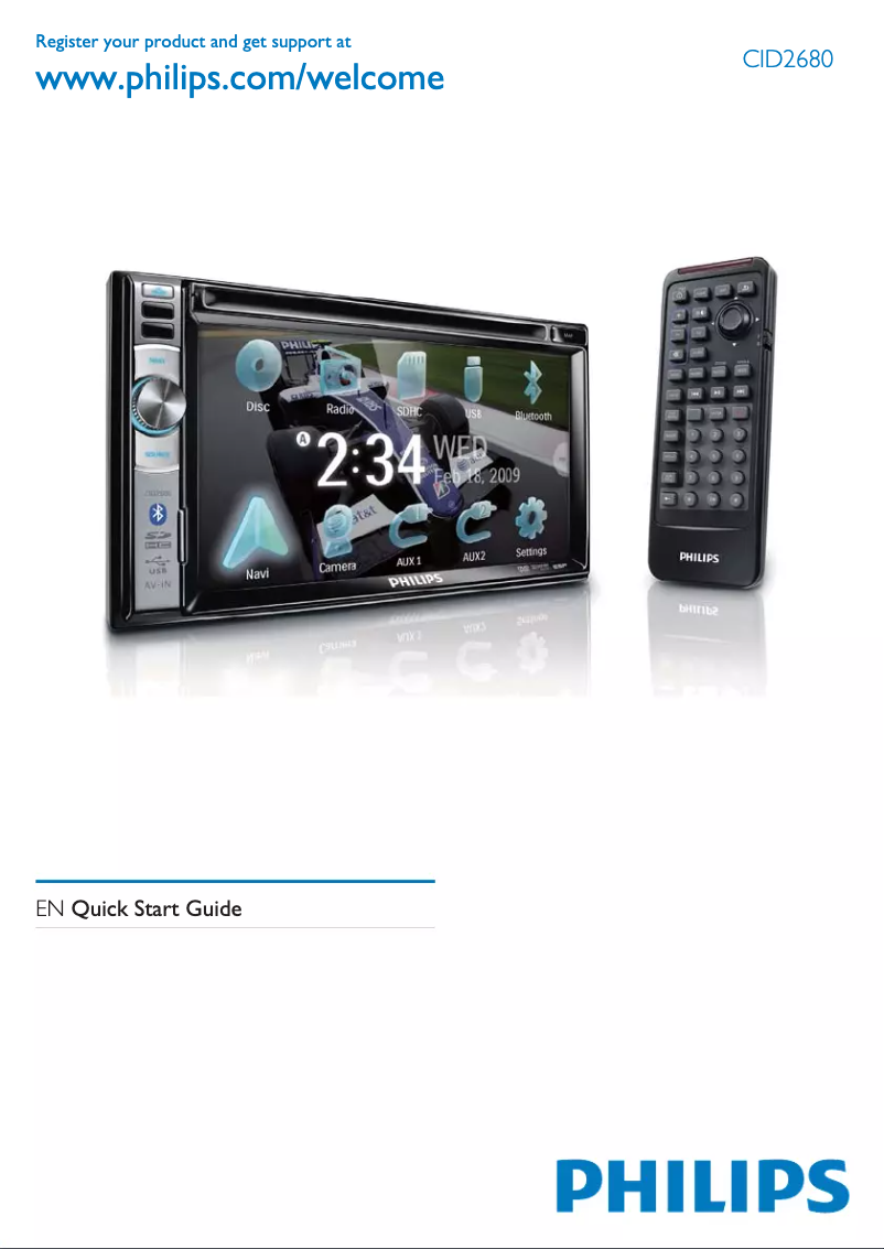 Imagen de la primera página del manual del dispositivo CID2680