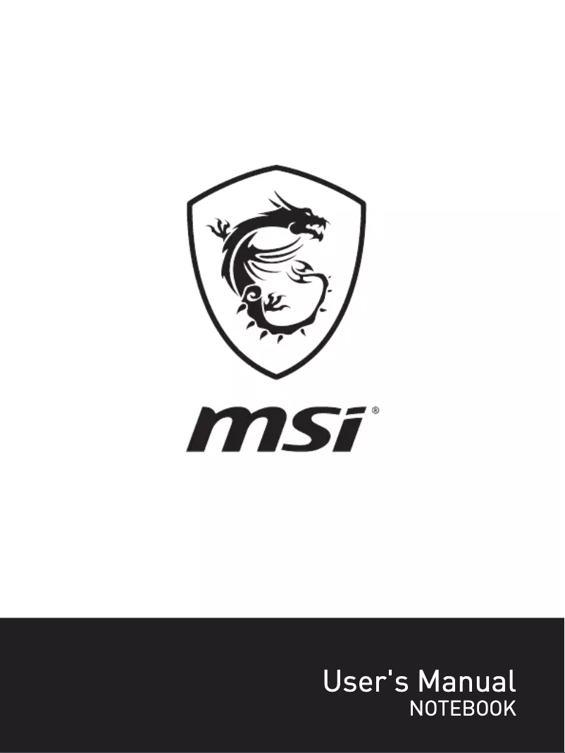Página nº 1 - Manual de usuario MSI GT76 Titan