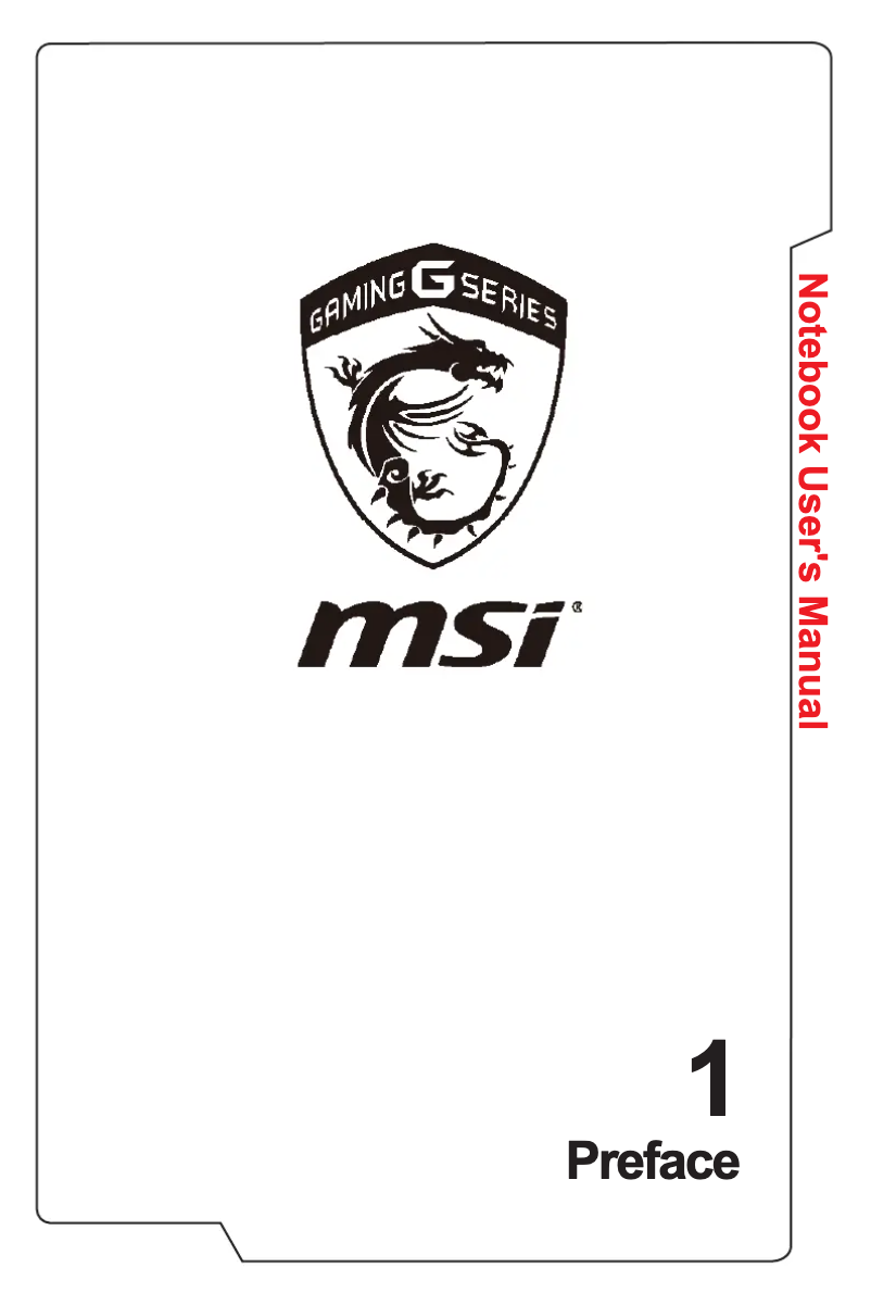 Página nº 1 - Manual de usuario MSI GT72 6QD(Dominator G)-091ES