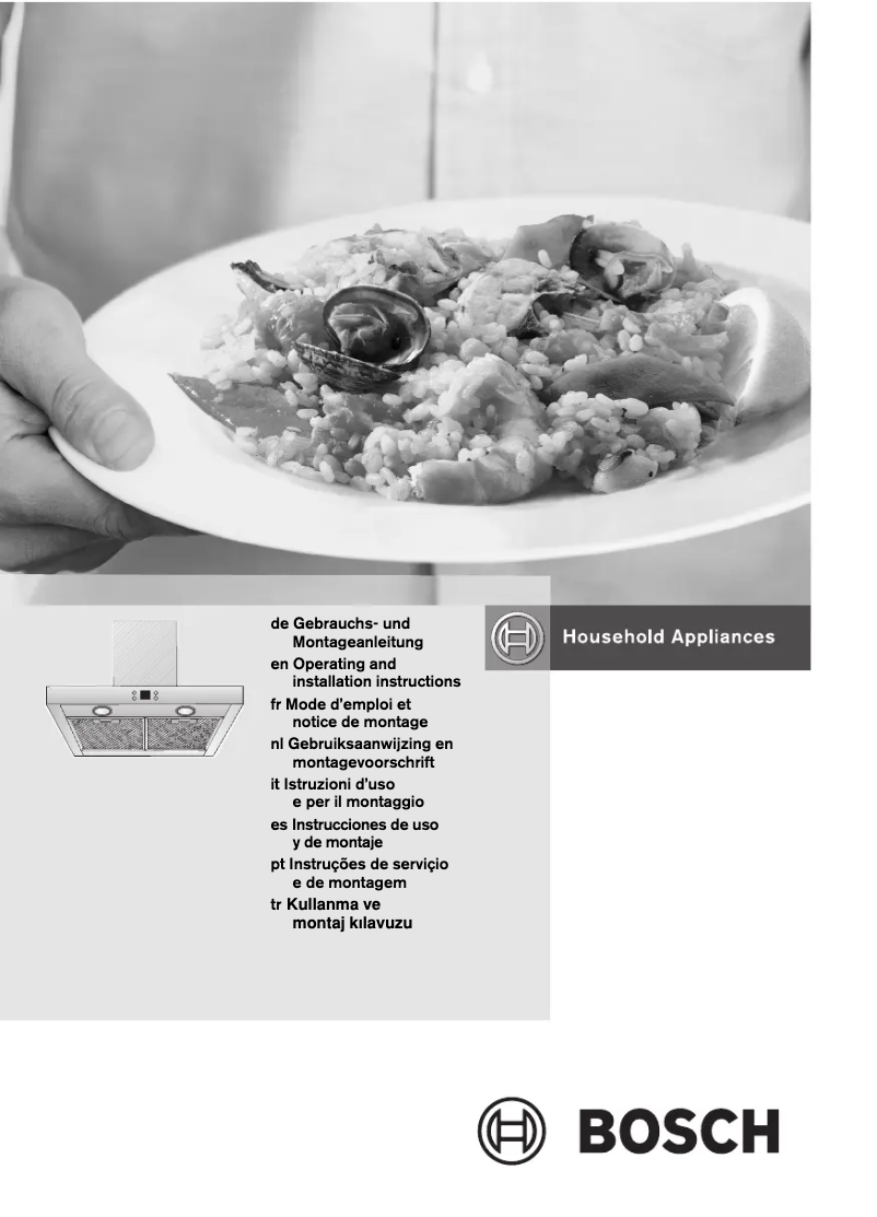Imagen de la primera página del manual del dispositivo DWB095450