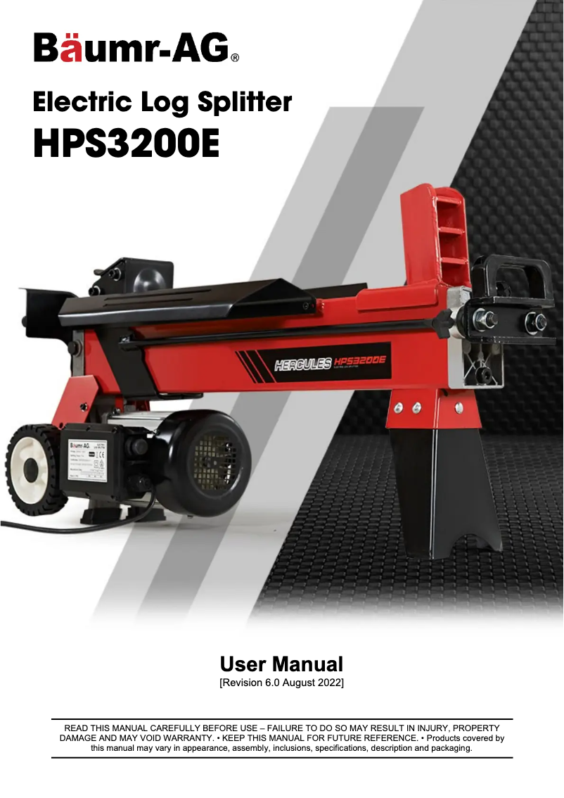 Imagen de la primera página del manual del dispositivo Hercules HPS3200E