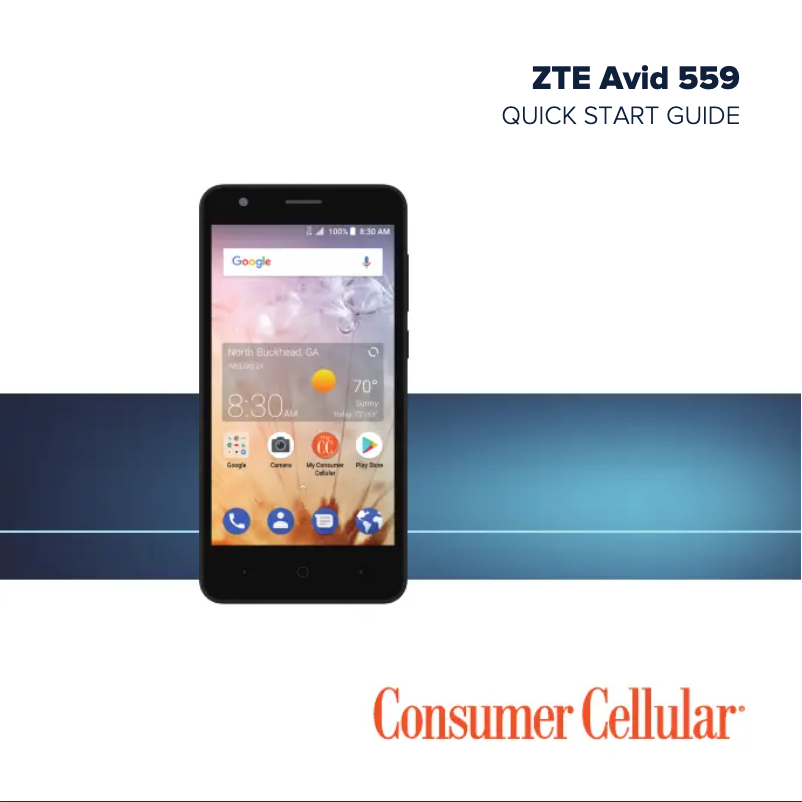 Imagen de la primera página del manual del dispositivo Avid 559