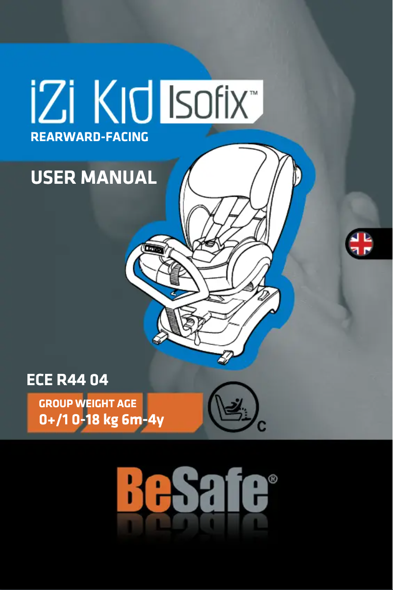 Imagen de la primera página del manual del dispositivo IZi Kid X3 ISOfix