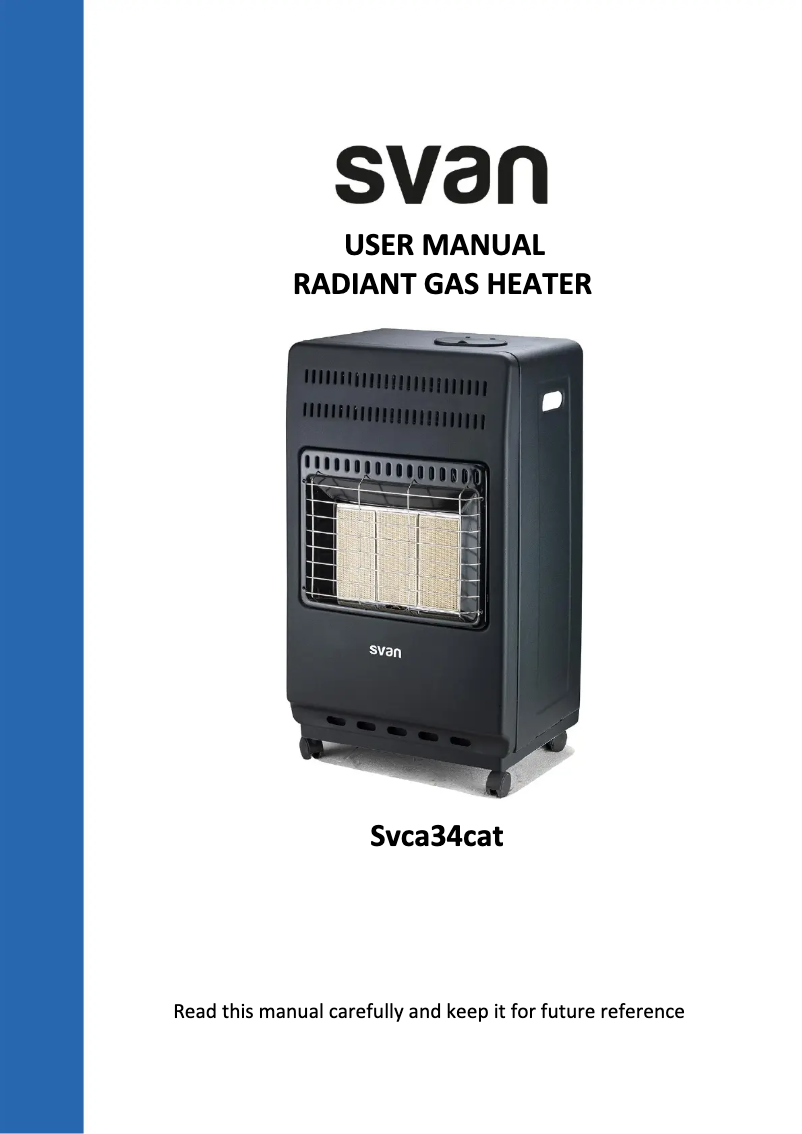 Página 1 del manual Manual de usuario SVAN SVCA34CAT