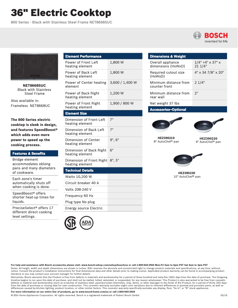 Imagen de la primera página del manual del dispositivo NET8668SUC