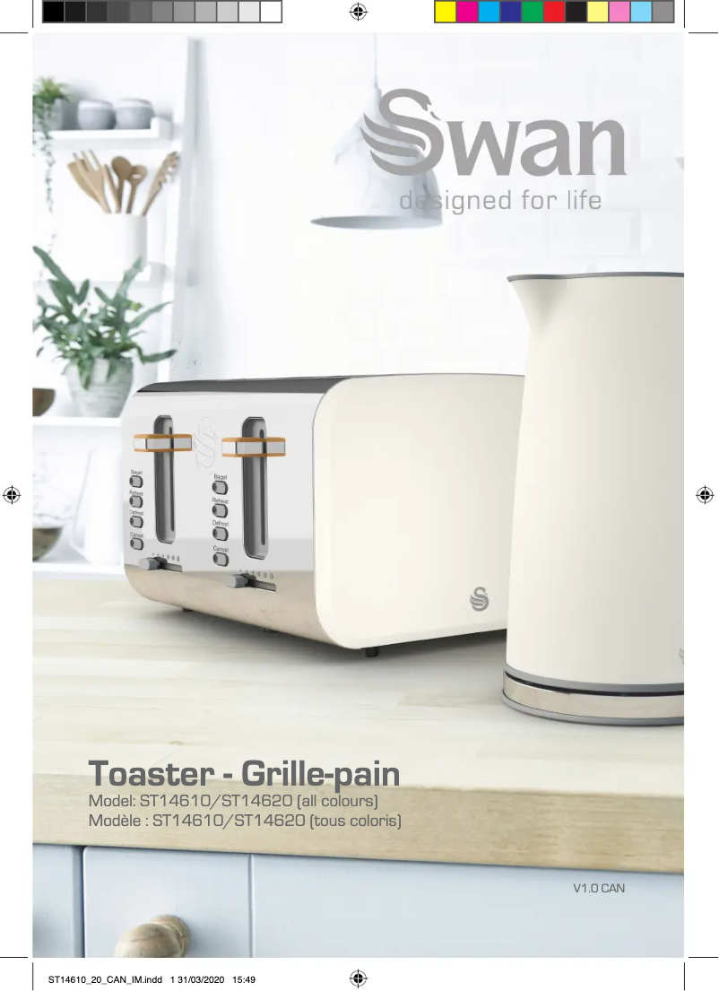 Página 1 del manual Manual de usuario Swan Nordic ST14620