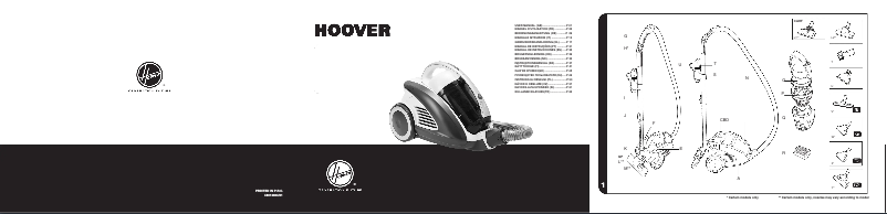 Página nº 1 - Manual de usuario Hoover CU81_CU03011