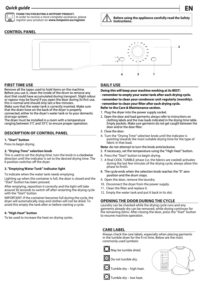 Imagen de la primera página del manual del dispositivo H2 D71W UK