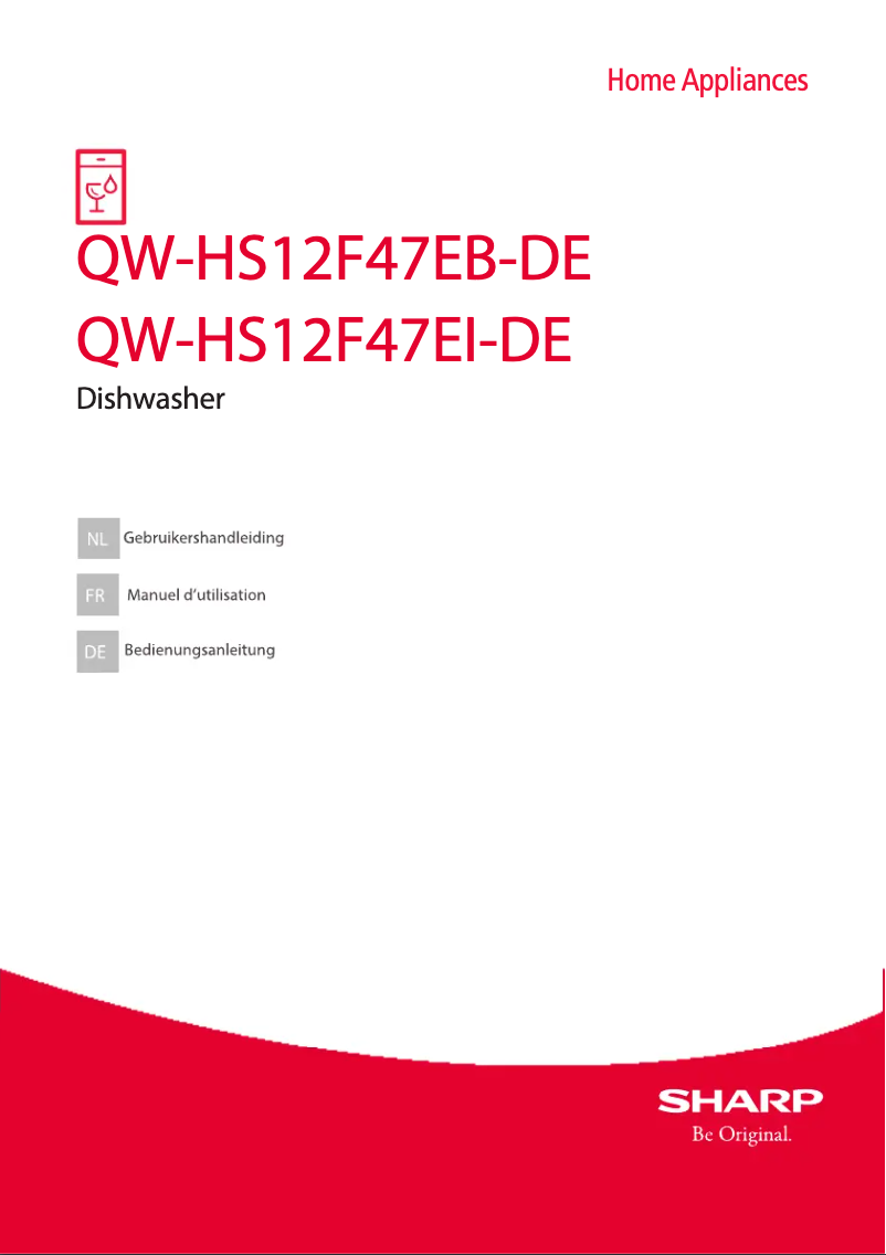 Imagen de la primera página del manual del dispositivo QW-HS12F47EB-DE