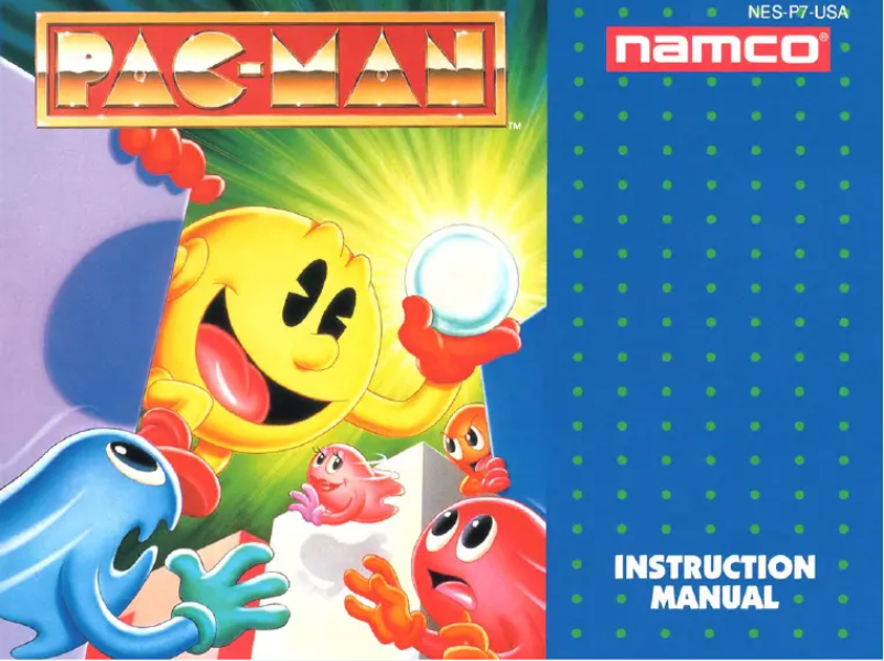 Página nº 1 - Manual de usuario Nintendo Pac-Man (GameCube)