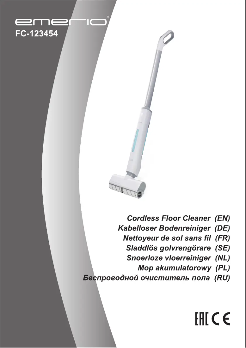 Página 1 del manual Manual de usuario Emerio FC-123454