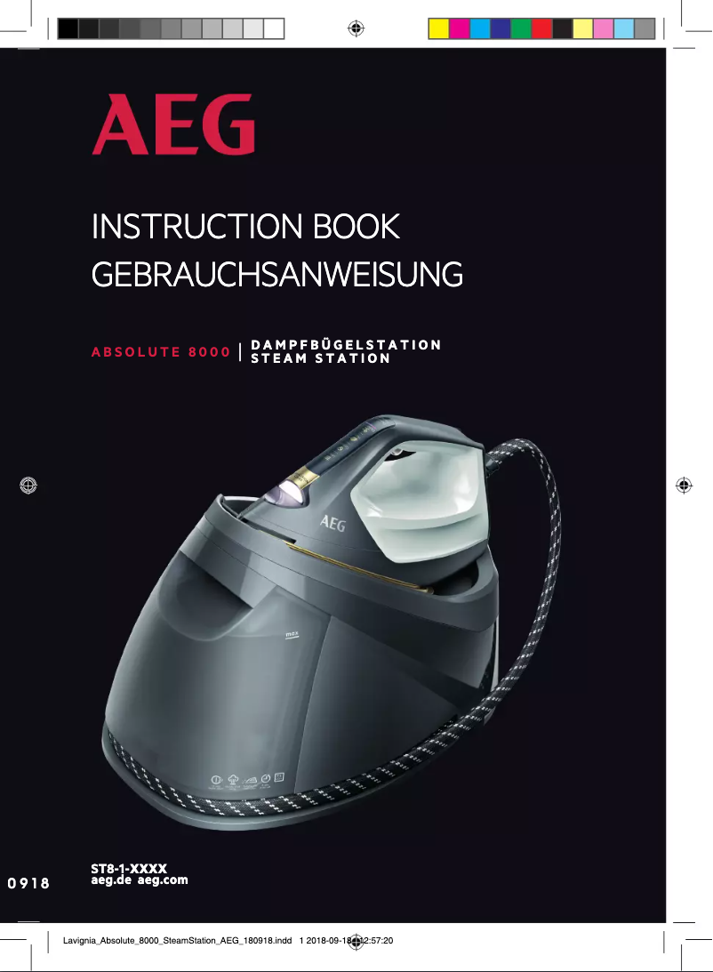 Página 1 del manual Manual de usuario AEG ST8-1-6DBM