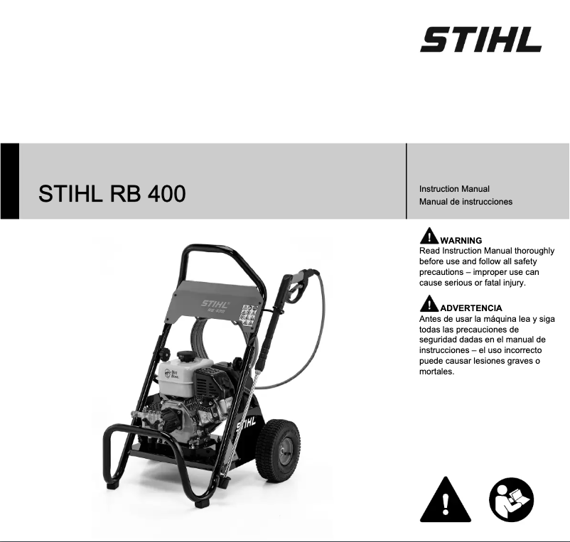 Página 1 del manual Manual de usuario Stihl RB 400