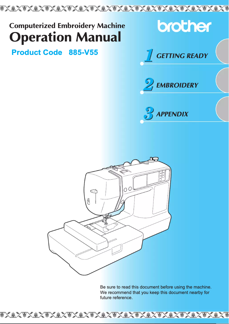 Página 1 del manual Manual de usuario Brother Innov-is 97E