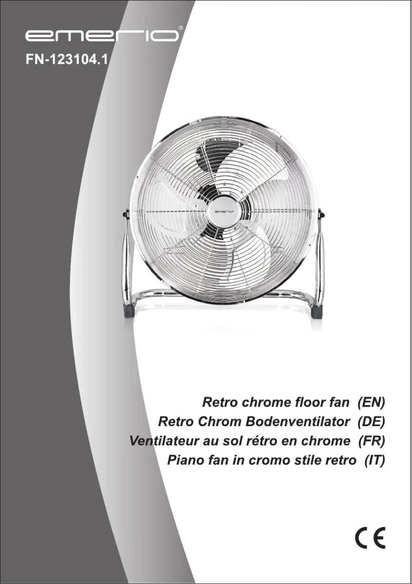 Página 1 del manual Manual de usuario Emerio FN-123104.1