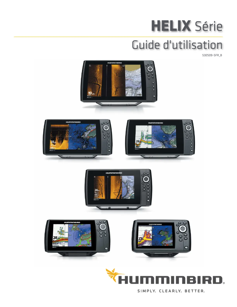 Imagen de la primera página del manual del dispositivo HELIX 10 MSI+ GPS G4N