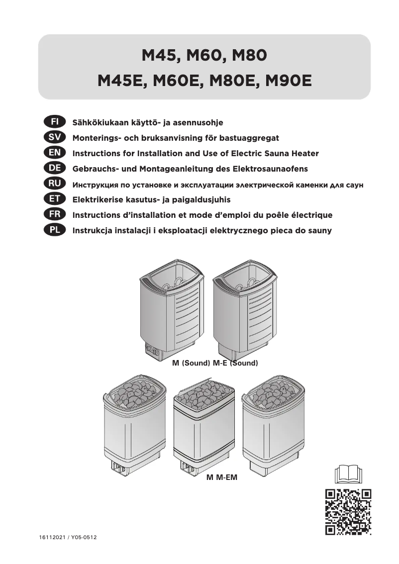 Imagen de la primera página del manual del dispositivo Top Steel M60 HM600400BX