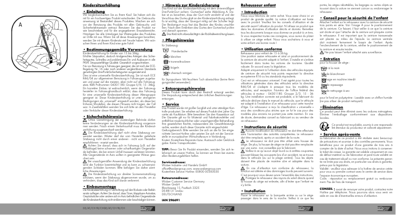 Página 1 del manual Manual de usuario Ultimate Speed IAN 296691