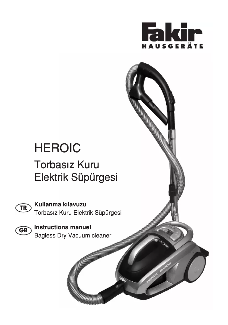 Imagen de la primera página del manual del dispositivo Heroic