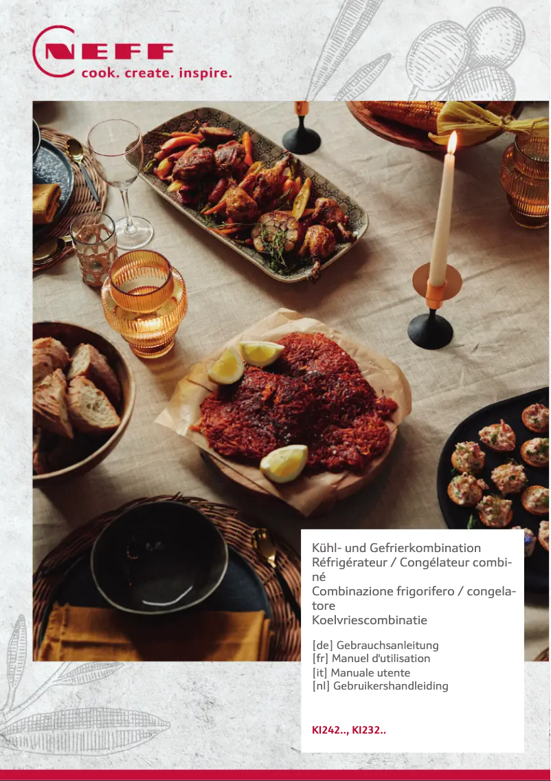 Página nº 1 - Manual de usuario Neff KI2326DD1