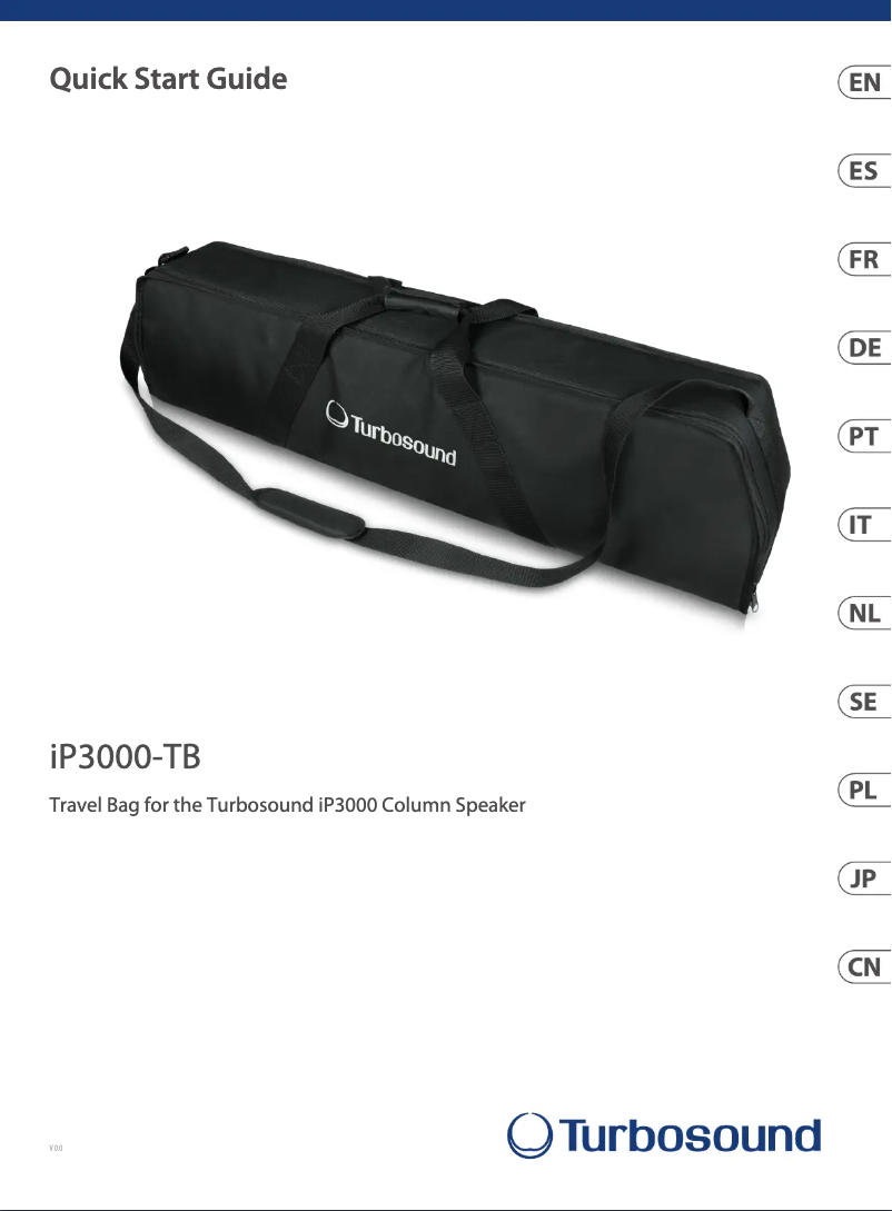 Imagen de la primera página del manual del dispositivo iP3000-TB