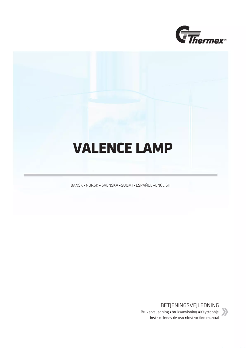 Página 1 del manual Manual de usuario Thermex Valence