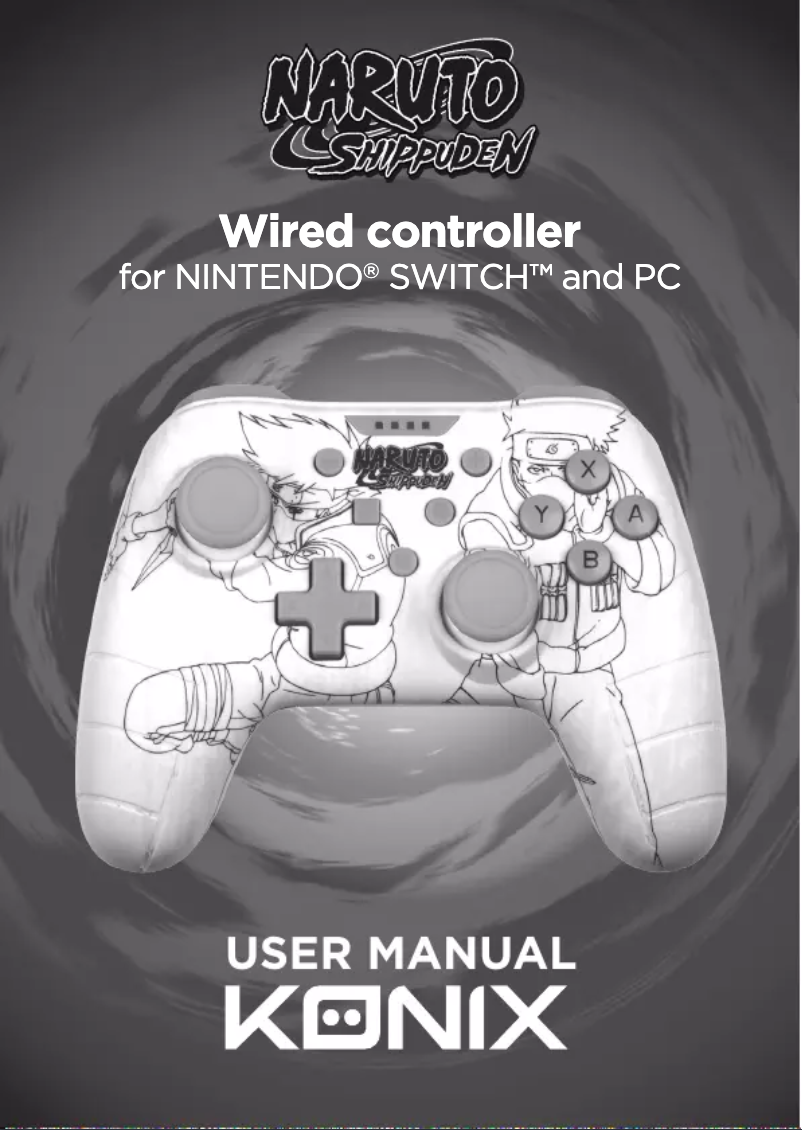 Página 1 del manual Manual de usuario Konix Kakashi