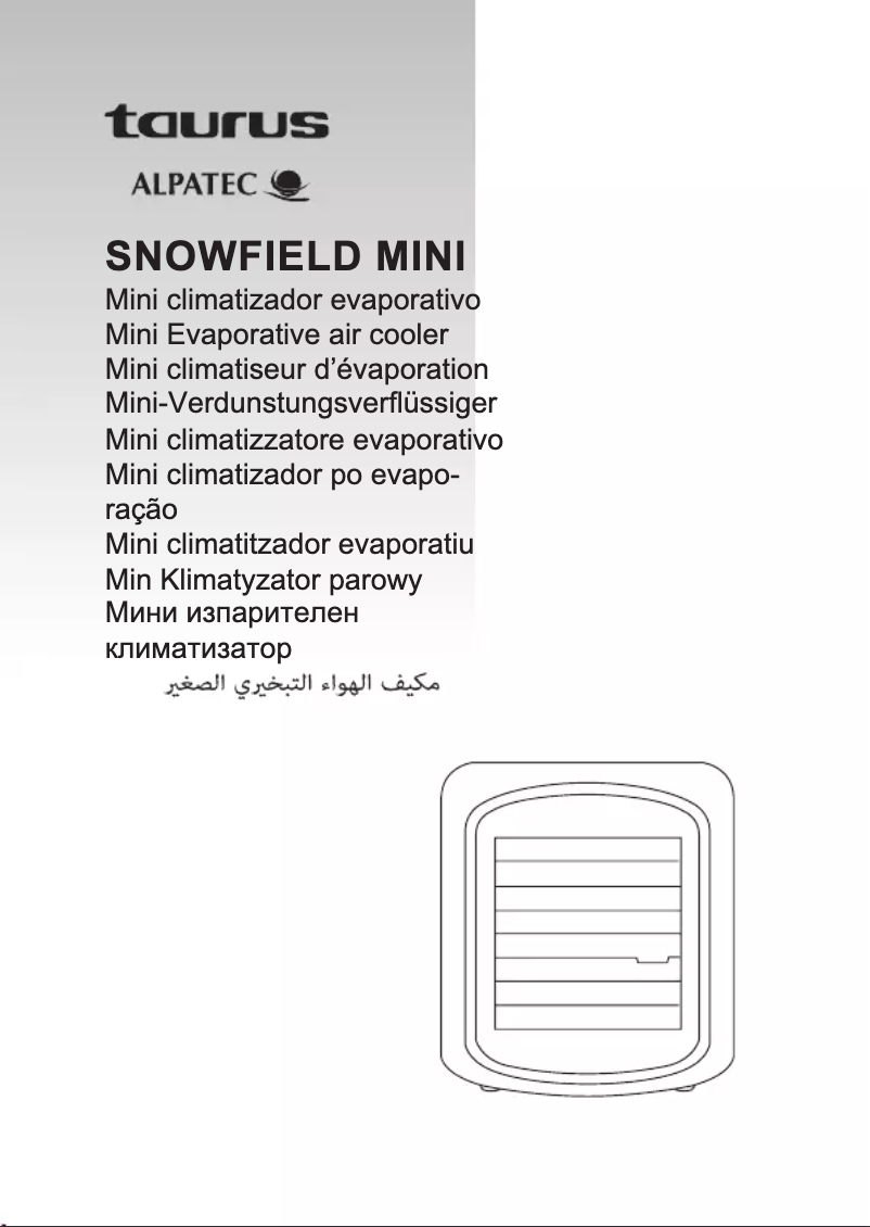 Página 1 del manual Manual de usuario Taurus Alpatec Snowfield Mini