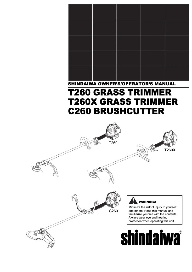 Imagen de la primera página del manual del dispositivo C260