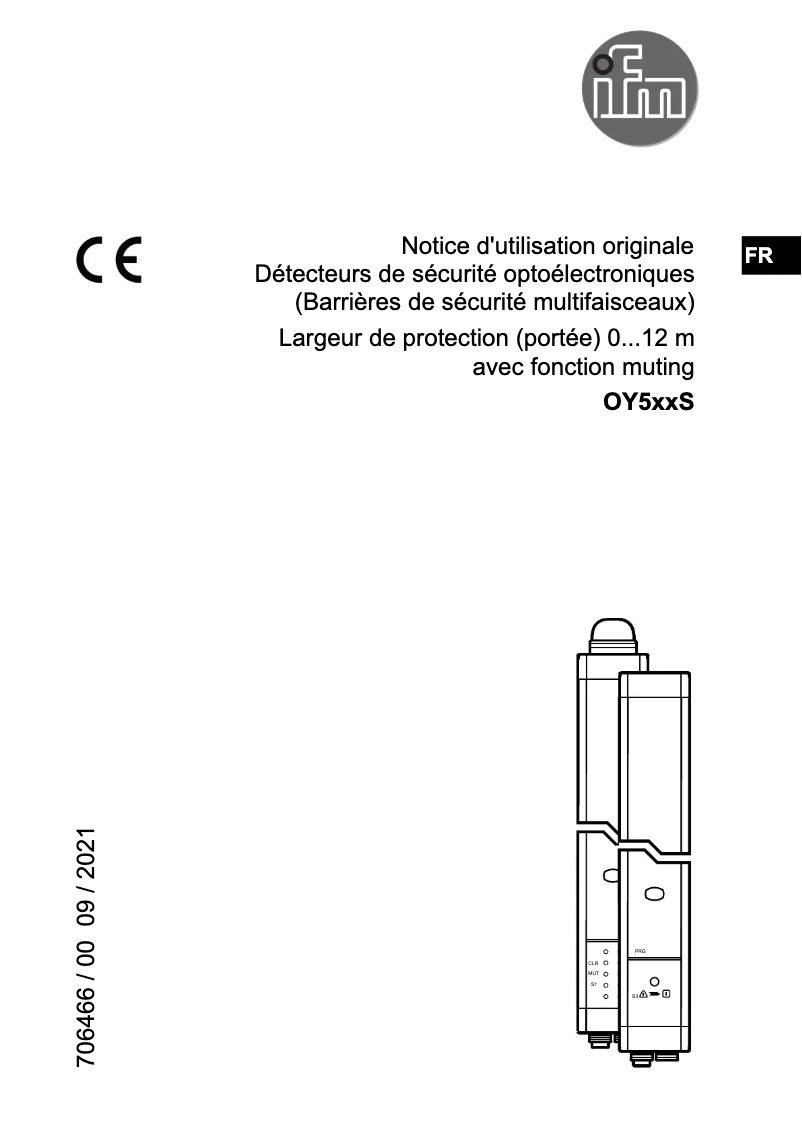 Imagen de la primera página del manual del dispositivo OY513S