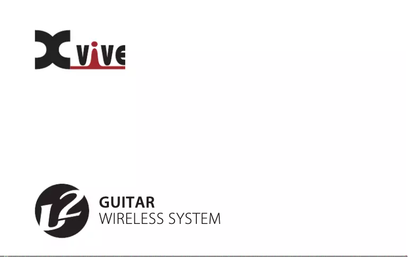 Página 1 del manual Manual de usuario Xvive U4T