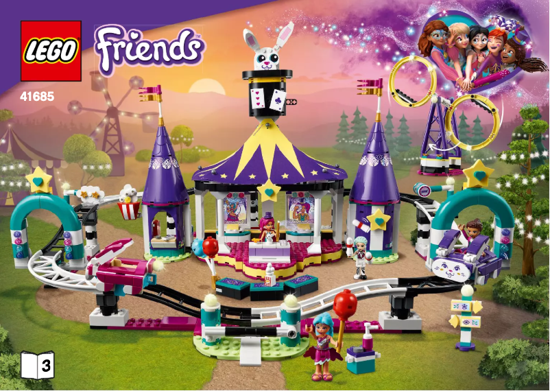Página 1 del manual Manual de usuario Lego Friends 41685
