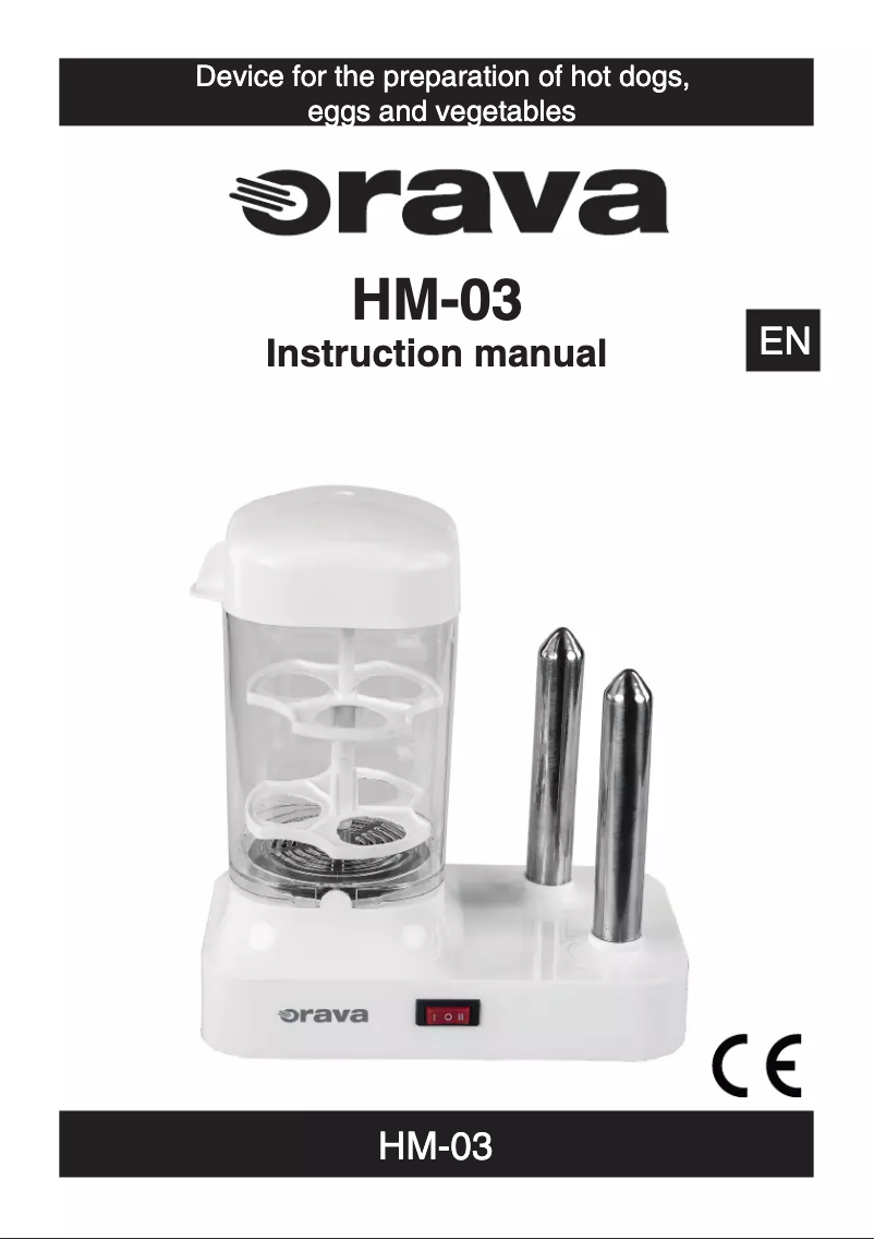 Página 1 del manual Manual de usuario Orava HM-03