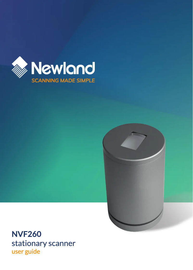 Imagen de la primera página del manual del dispositivo NVF260