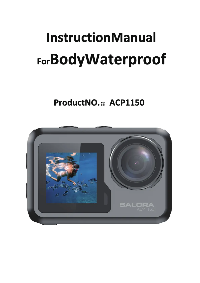 Imagen de la primera página del manual del dispositivo ACP1150