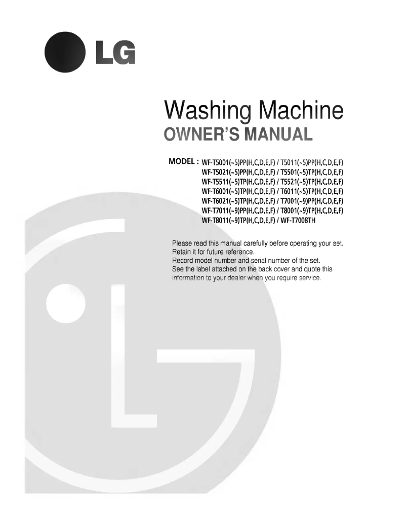 Imagen de la primera página del manual del dispositivo WF-T8019TP